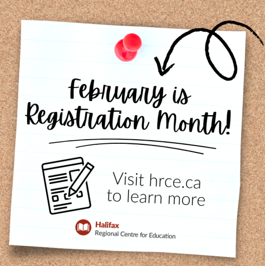 February is Registration Month